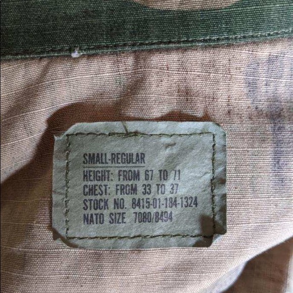 Men’s Vintage Army Field Jacket - Picture 6 of 6